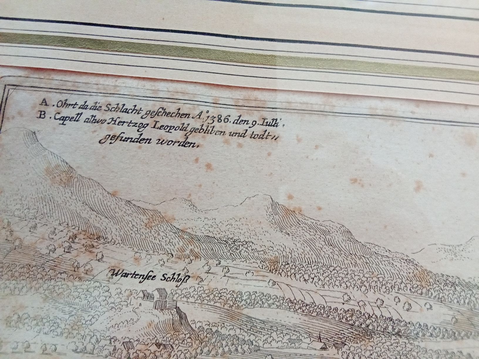 Gravures: KUPFERSTICH SEMPACH – D'occasion à Muri BE par Alk 1