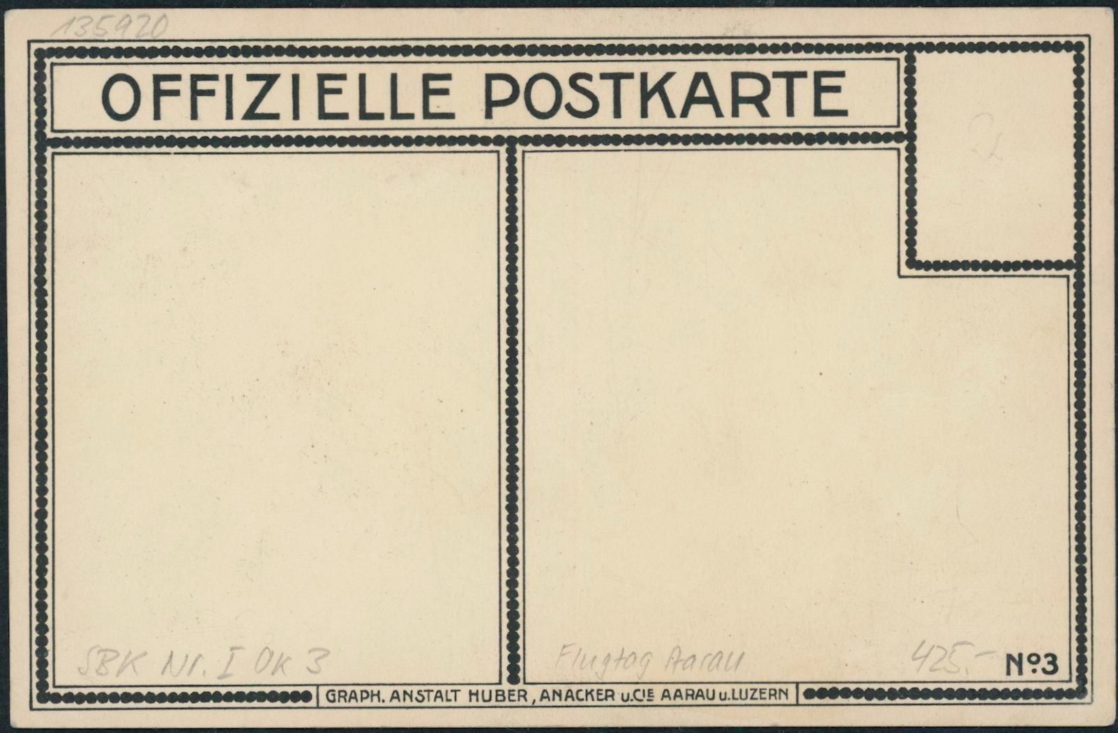 Alle Briefmarken: 1913 - Aarau - Flugpost - Vorläufer - Karte – Gebraucht aus Schindellegi von leecollect 1