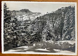 AK:  AROSA - DORF mit Florentinum u. Hörnli 1947