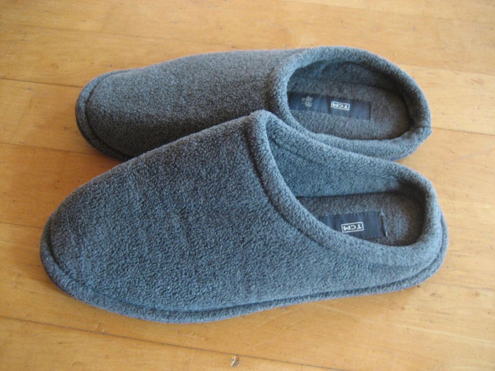 Chaussons Napapijri En Laine Et Cuir - Taille 39/40 Gris - Occasion