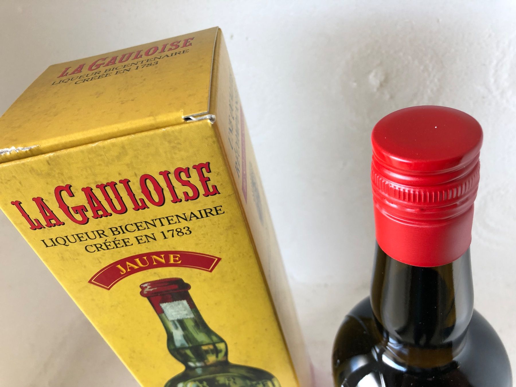Spirituosen: La Gauloise Jaune Liqueur 40% – Neu und originalverpackt aus Wöschnau von Vinsale 5