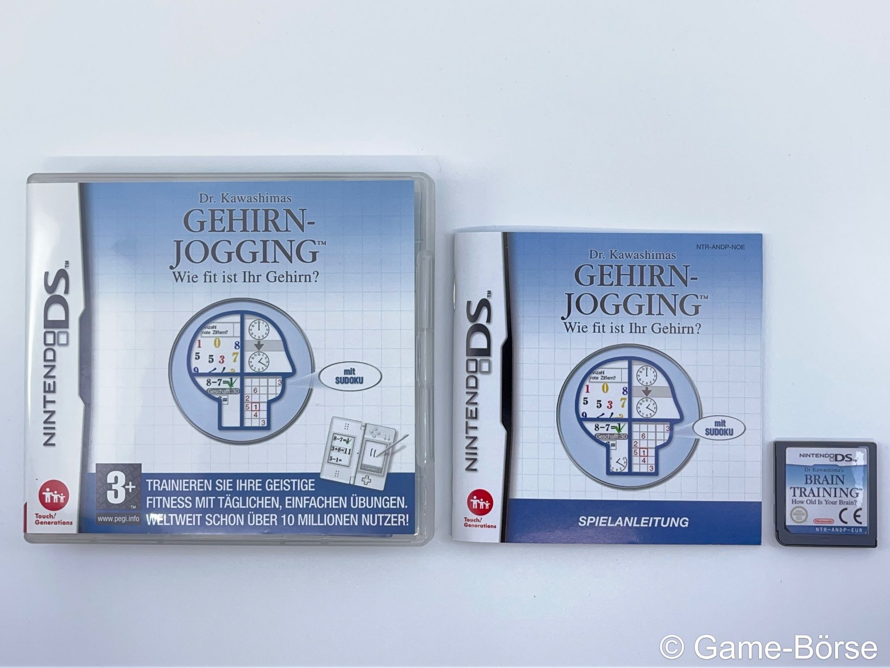 Nintendo Spiele: DS Kawashimas Gehirn Jogging – Gebraucht aus Stettfurt von GameBoerse
