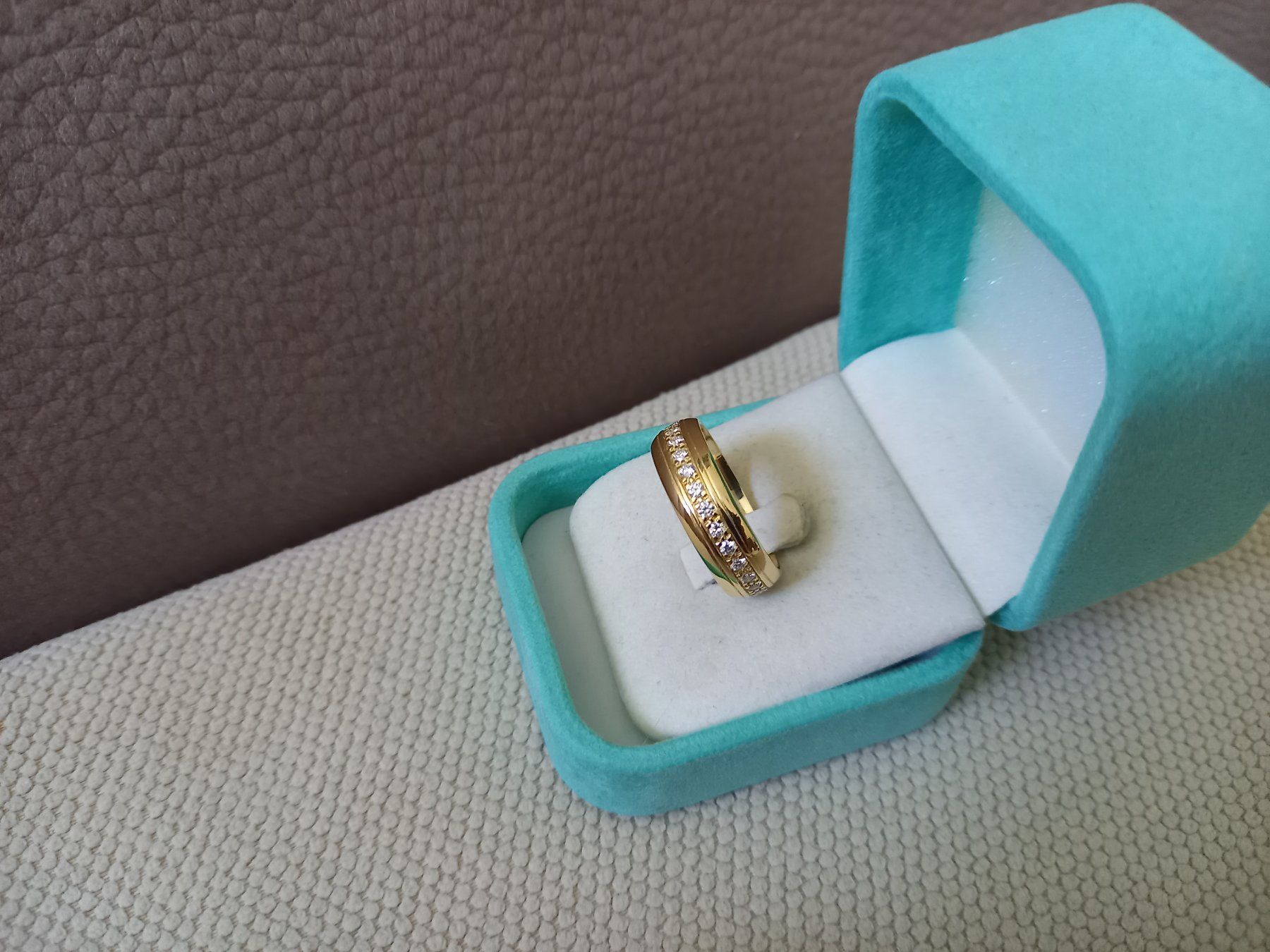 Anelli: Exclusiver Unisex Alliance Brillanten-Ring – Nuovo (secondo la descrizione) da Rickenbach LU venduto da pepan44 1