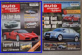 Zeitschrift auto motor und sport 2002, Heft 9