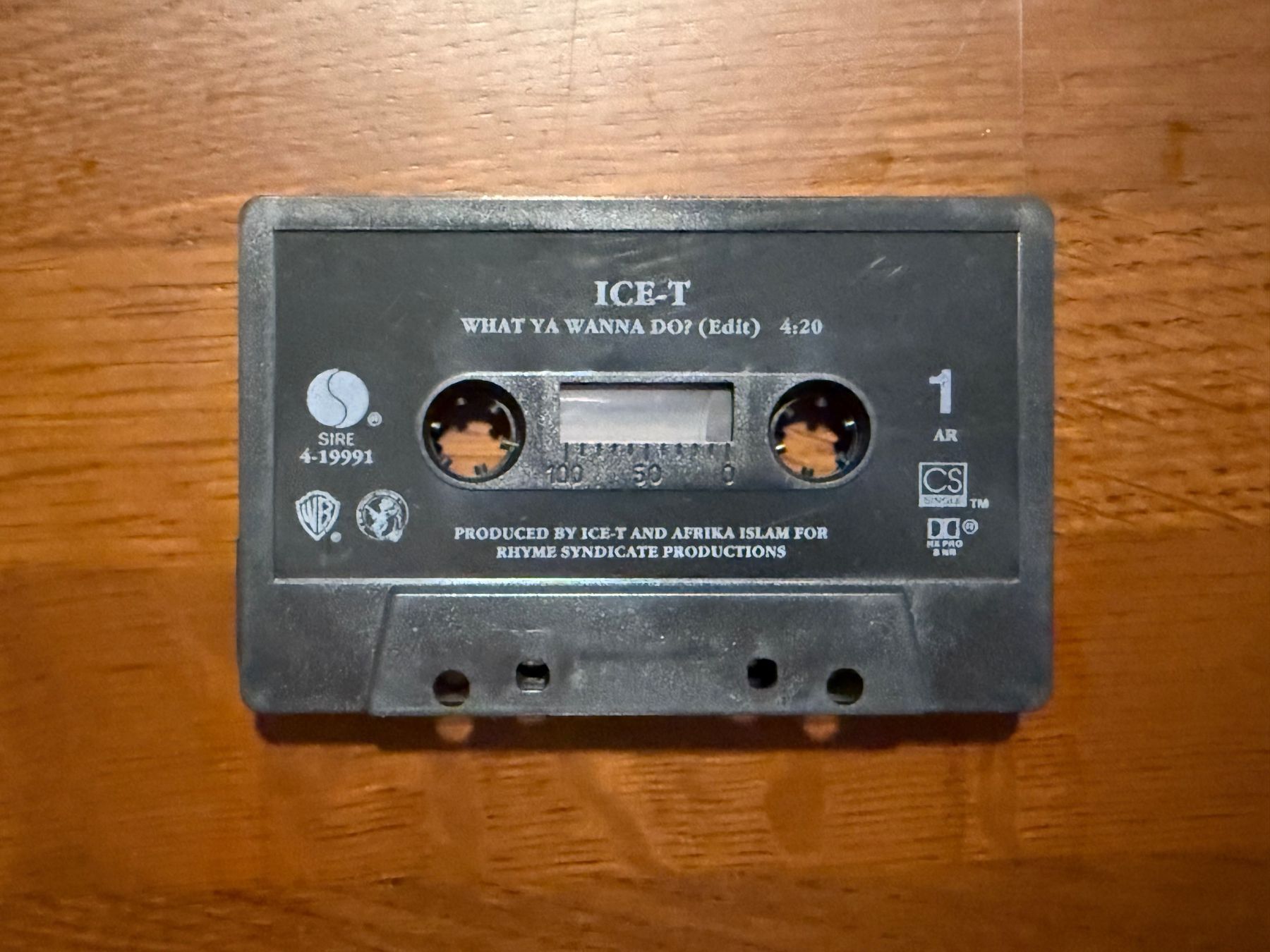 Musicassette: ICE-T - What Ya Wanna Do? / cassette MC – Usato da Delémont venduto da cpop 1