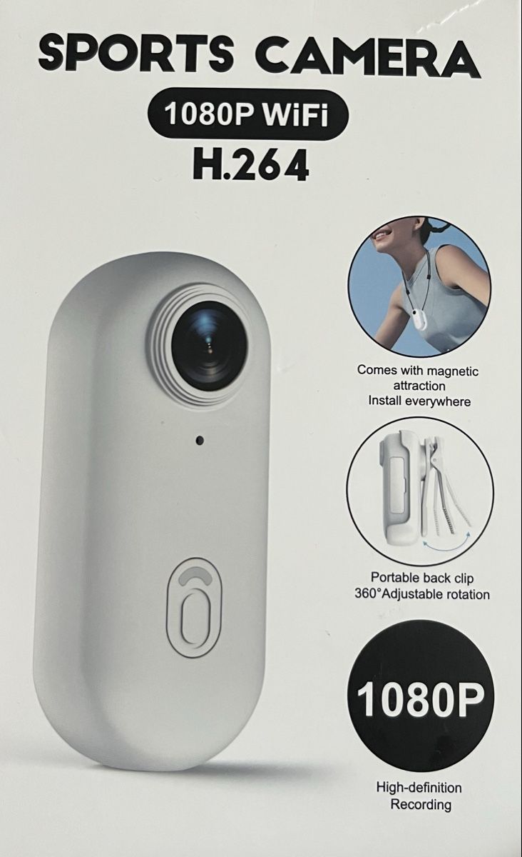 Fotocamera: Sportkamera 1080P – Nuovo (secondo la descrizione) da Buochs venduto da end_wns2