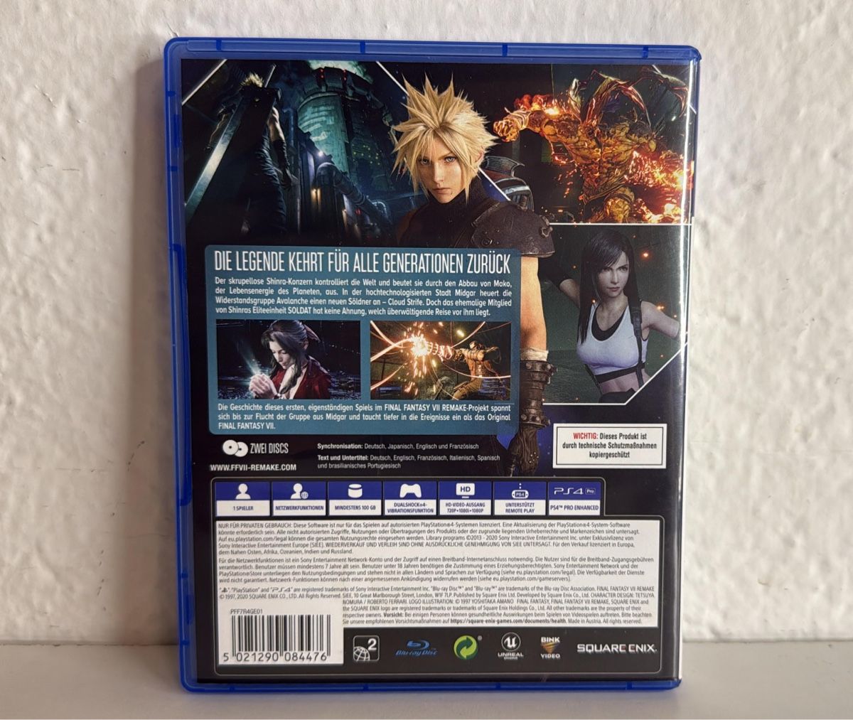Sony Giochi: Final Fantasy VII Remake PS4/PS5 Game – Usato da Ehrendingen venduto da bubulence 2