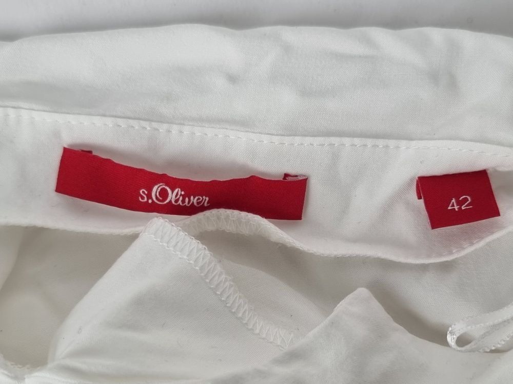 S.Oliver Blusen: Gr. 42 Bluse weiss S. Oliver – Gebraucht aus Sutz von Dalilea 2