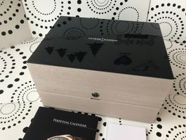 ULYSSE NARDIN ORIG. - BIG WATCH BOX ECRIN SCHACHTEL - RARE !