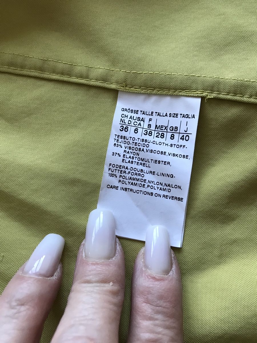 Max Mara Giacche: Veste printemps jaune S'MaxMara, taille 36 – Nuovo (secondo la descrizione) da Morges venduto da sandy069 6