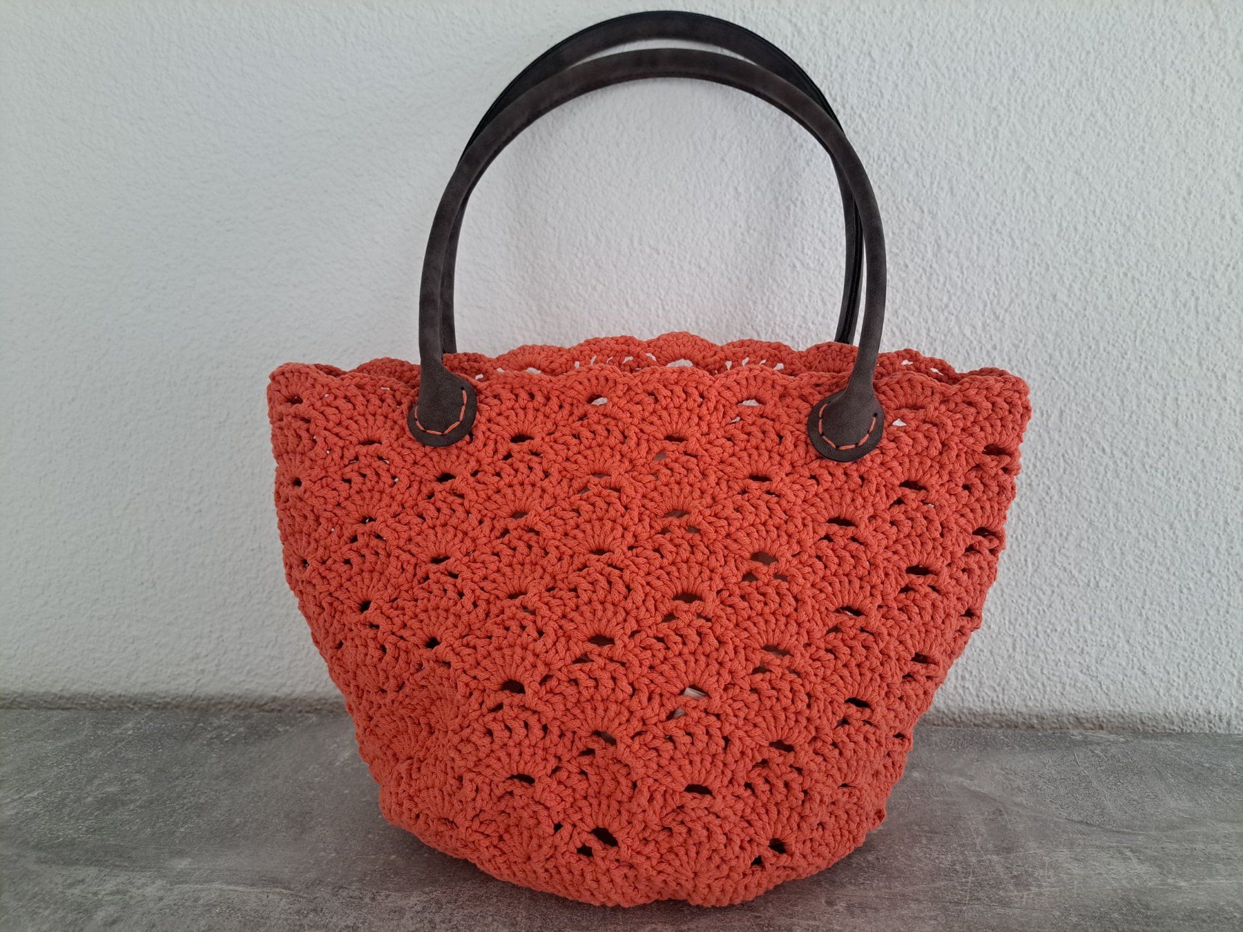 Borse da donna: Selbstgehäkelte Tasche – Nuovo (secondo la descrizione) da Worben venduto da Celvin62 2