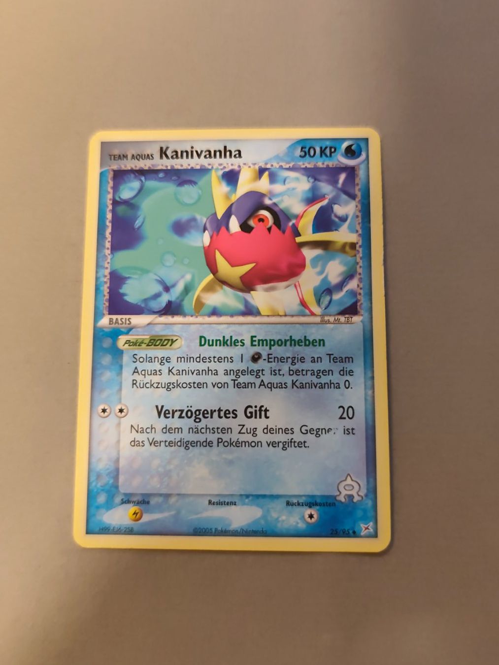 Pokémon Carte collezionabili: Kanivanha - Team Magma vs. Aqua – Usato da Kehrsatz venduto da Riyouu