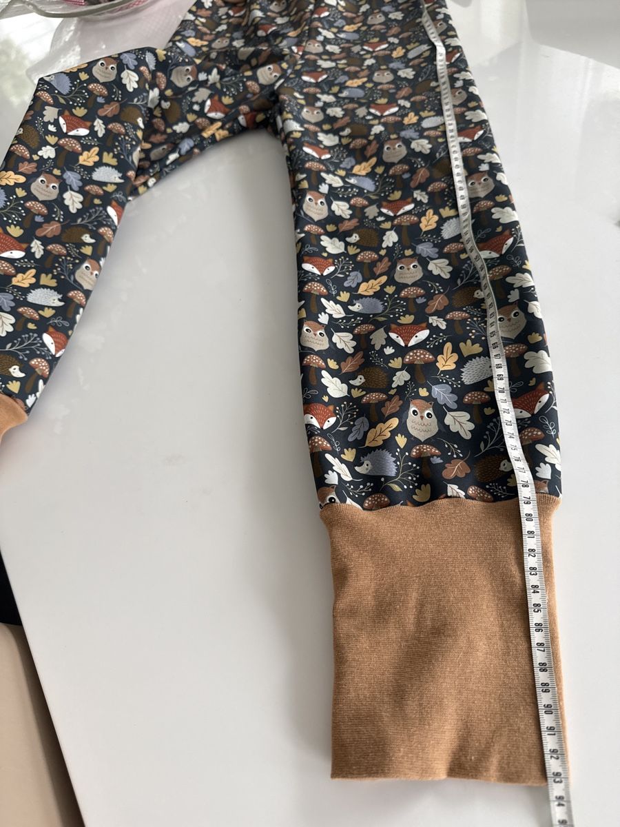 Hosen: Handmade Softshellhose Gr. 140 mit Füchse, Eulen und Igel – Neu (gemäss Beschreibung) aus Freidorf TG von nad_fxh7 3