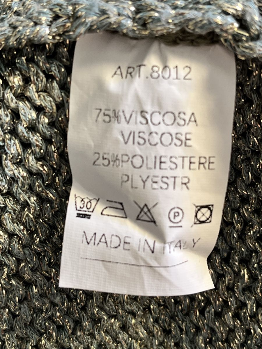Maglioni & Felpe: Pull vert pailleté or sans manches – Nuovo (secondo la descrizione) da Genève venduto da ct_fqr8 2