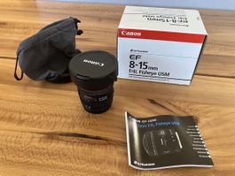 Canon EF 8-15mm f/4 Fisheye USM Objektiv
