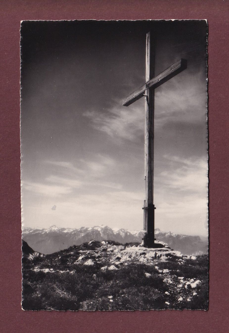 Cartes postales: Croix de la DENT DE LYS - 1958 – D'occasion à Pully par nicecards