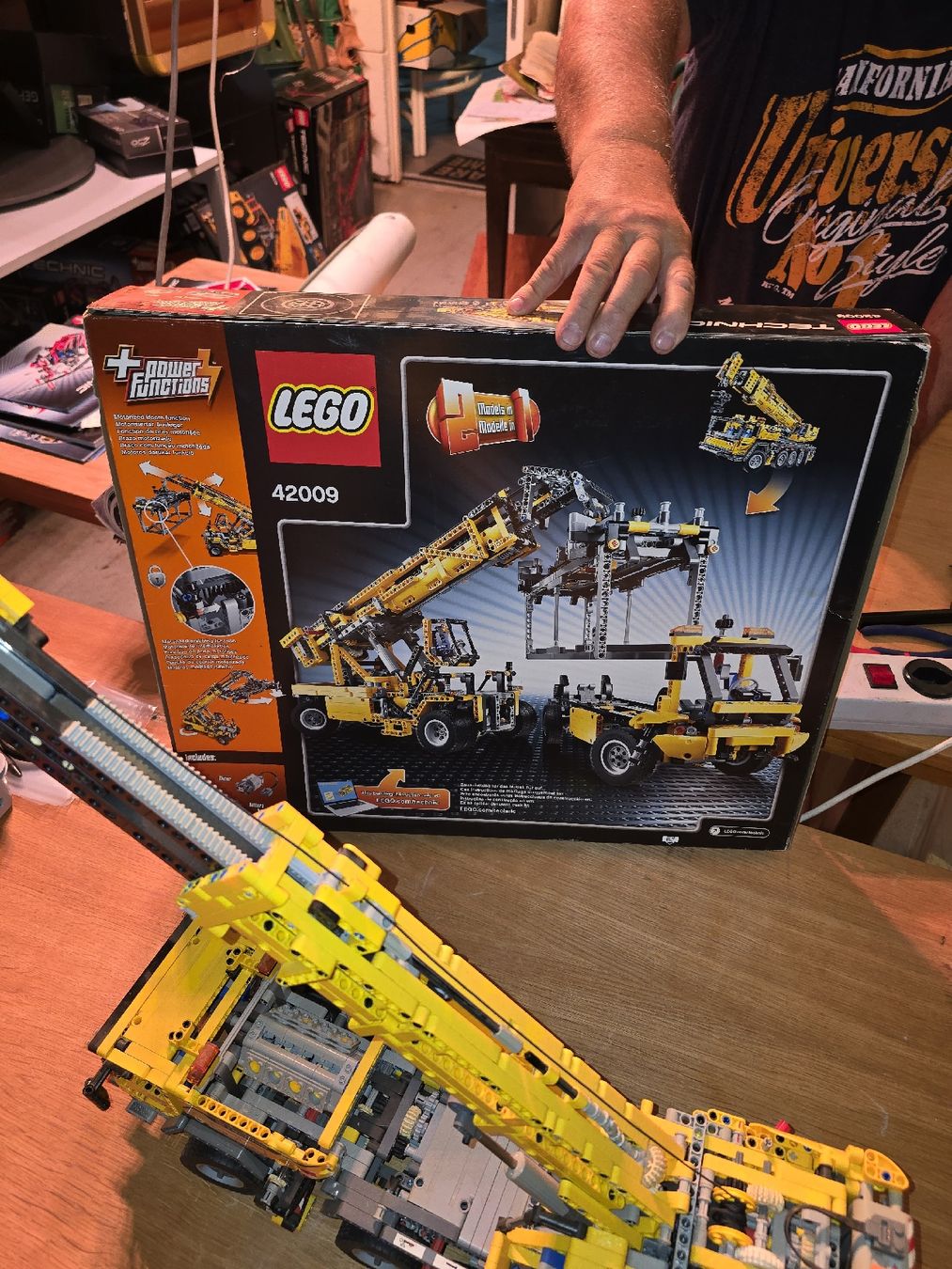 Technics Kit di costruzioni: LEGO Technic 42009 Schwerlastkran – Usato da Wienacht-Tobel venduto da max_92rg 1