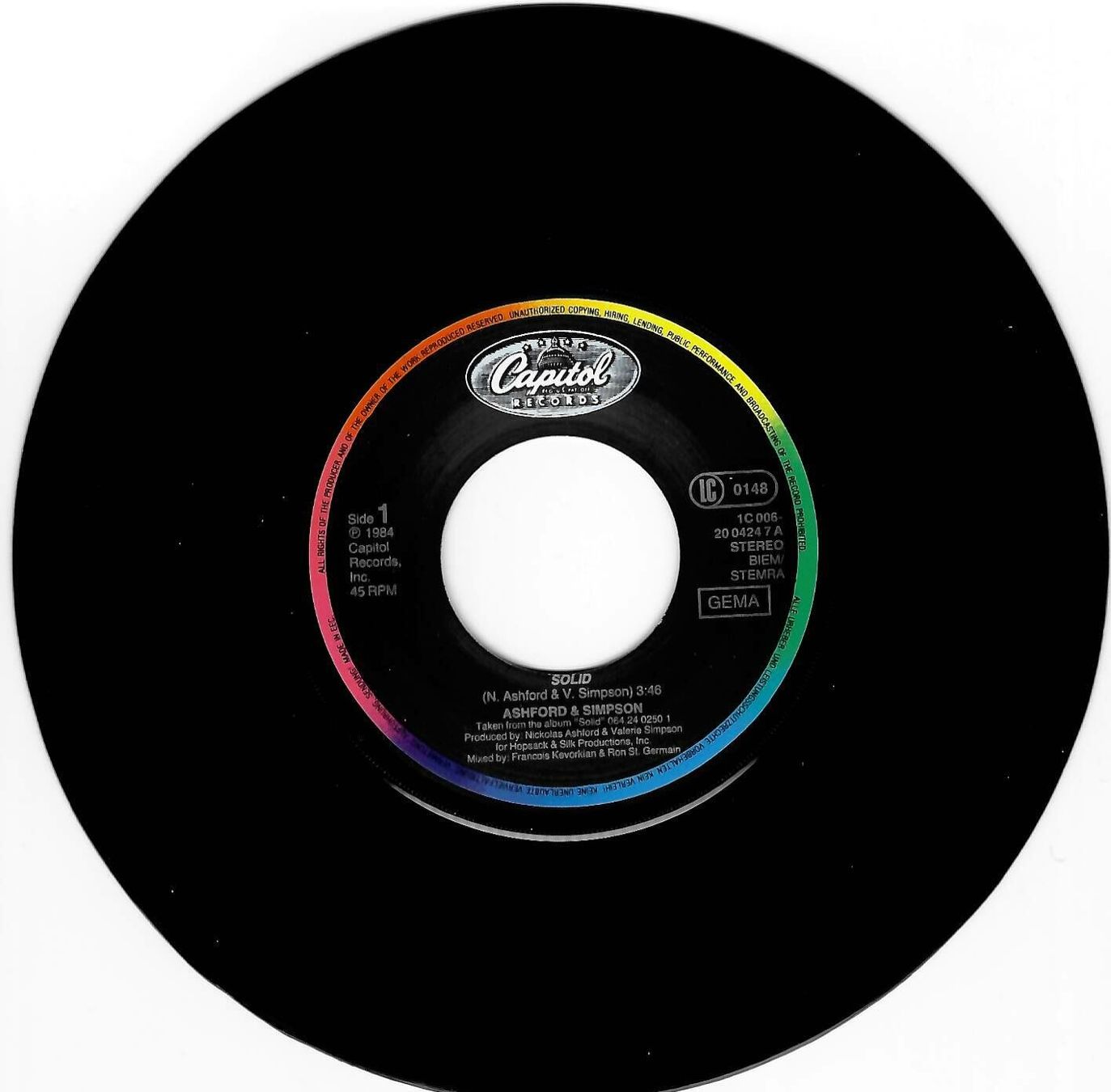 Vinyles: Ashford & Simpson - Solid – D'occasion à Goldach par Pw1427 1