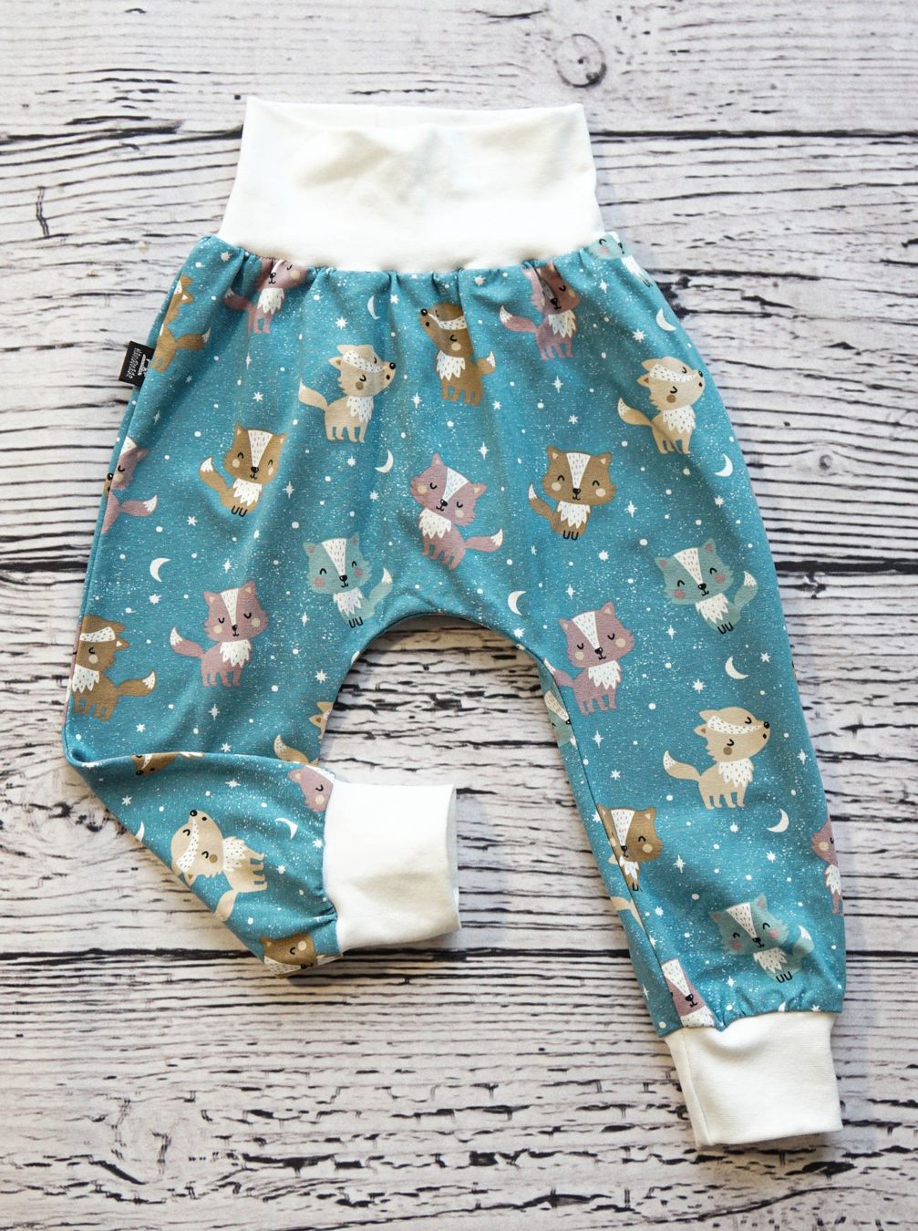Pantaloni: Pumphose mit Wölfchen Gr.80/86 - NEU – Nuovo e nell'imballaggio originale da Zürich venduto da sambaum