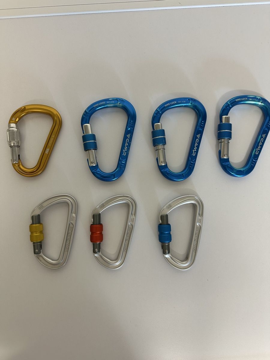 Attrezzatura da arrampicata: Mix moschettoni  – Usato da locarno venduto da rav_5ll7