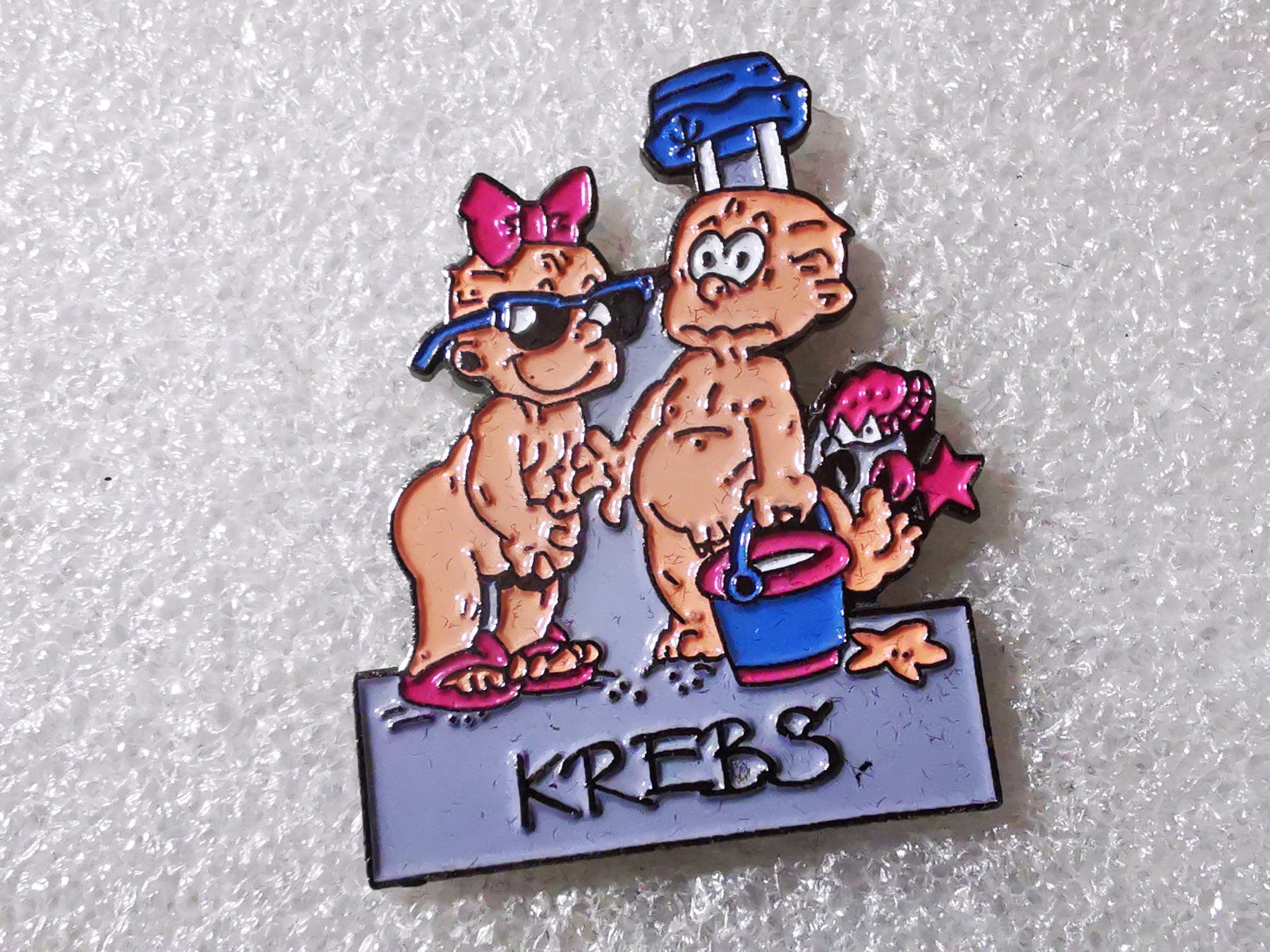 Placchette & Badge: Ansteckpin 163: Krebs – Usato da Oppligen venduto da Pin-Fall-Shop