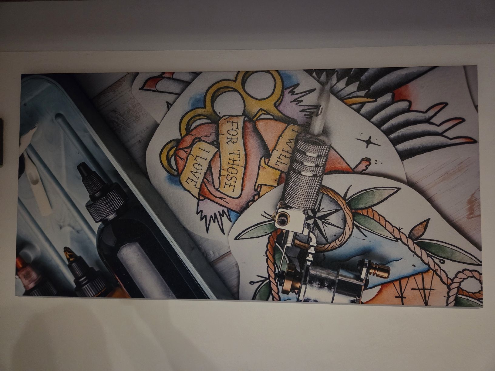 Foto & Immagini: Tattoo Wandbild / Leinwandbild – Nuovo (secondo la descrizione) da Berneck venduto da jst_nk6y