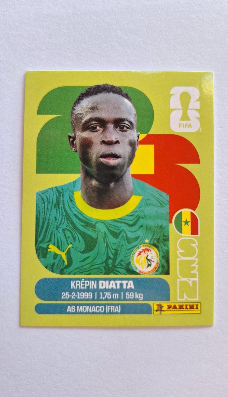 Panini Carte collezionabili: Panini Krépin Diatta SEN 20h – Nuovo (secondo la descrizione) da Romanens venduto da Crocette