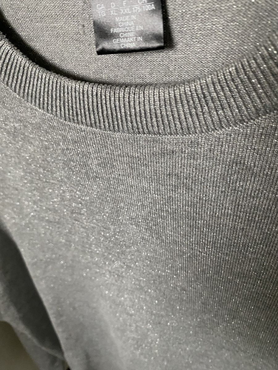 DKNY Maglioni & Felpe: DKNY Pullover silber Gr. XL – Usato da Horw venduto da bijou1986 1