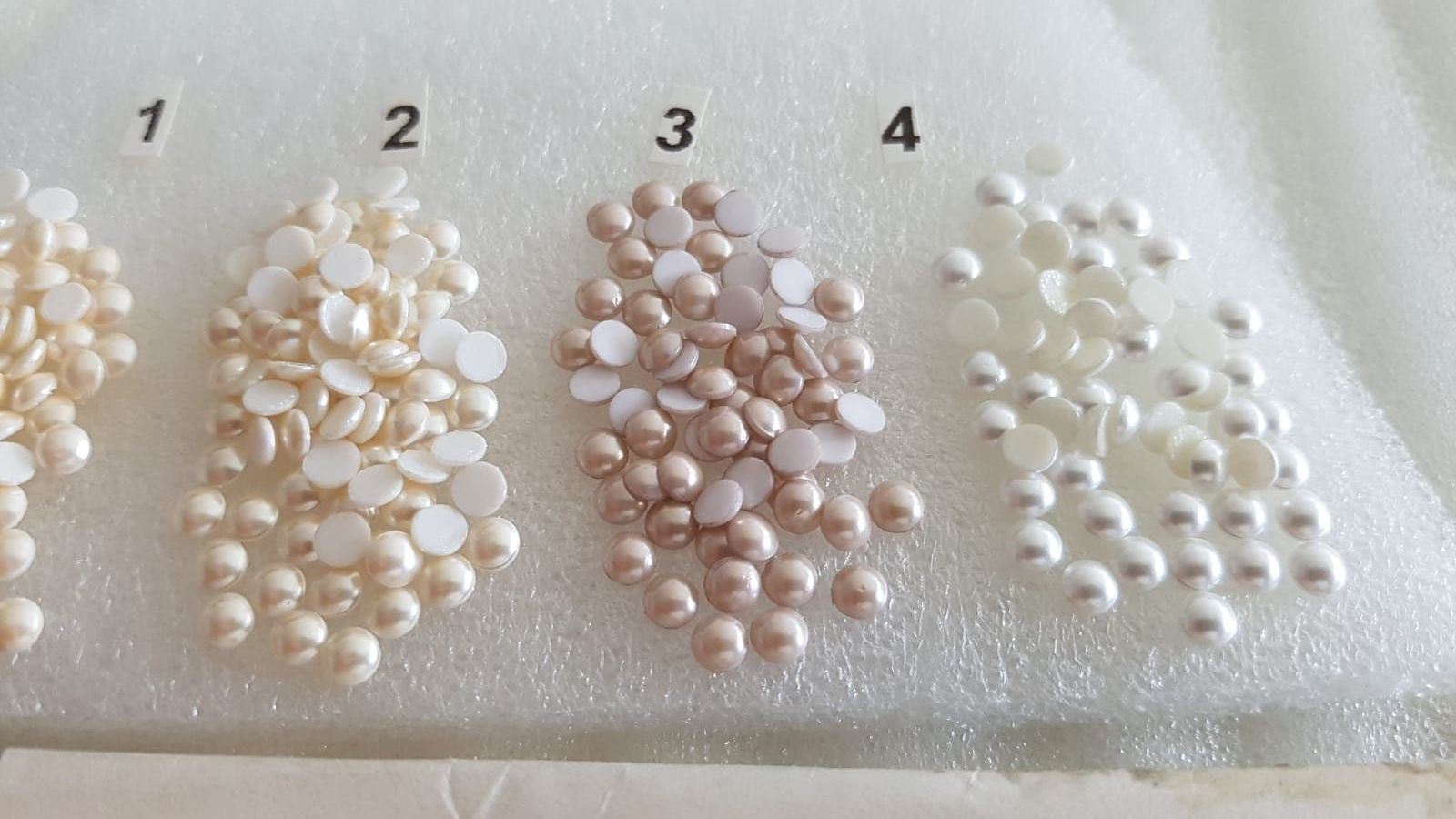 Perlen (unechte): Swarovski Halbperlen 2080/4 ss16 144St – Neu (gemäss Beschreibung) aus Zürich von ata_c8nh 4