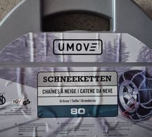 Schneeketten Umove Grösse 80 akzeptabler Zustand