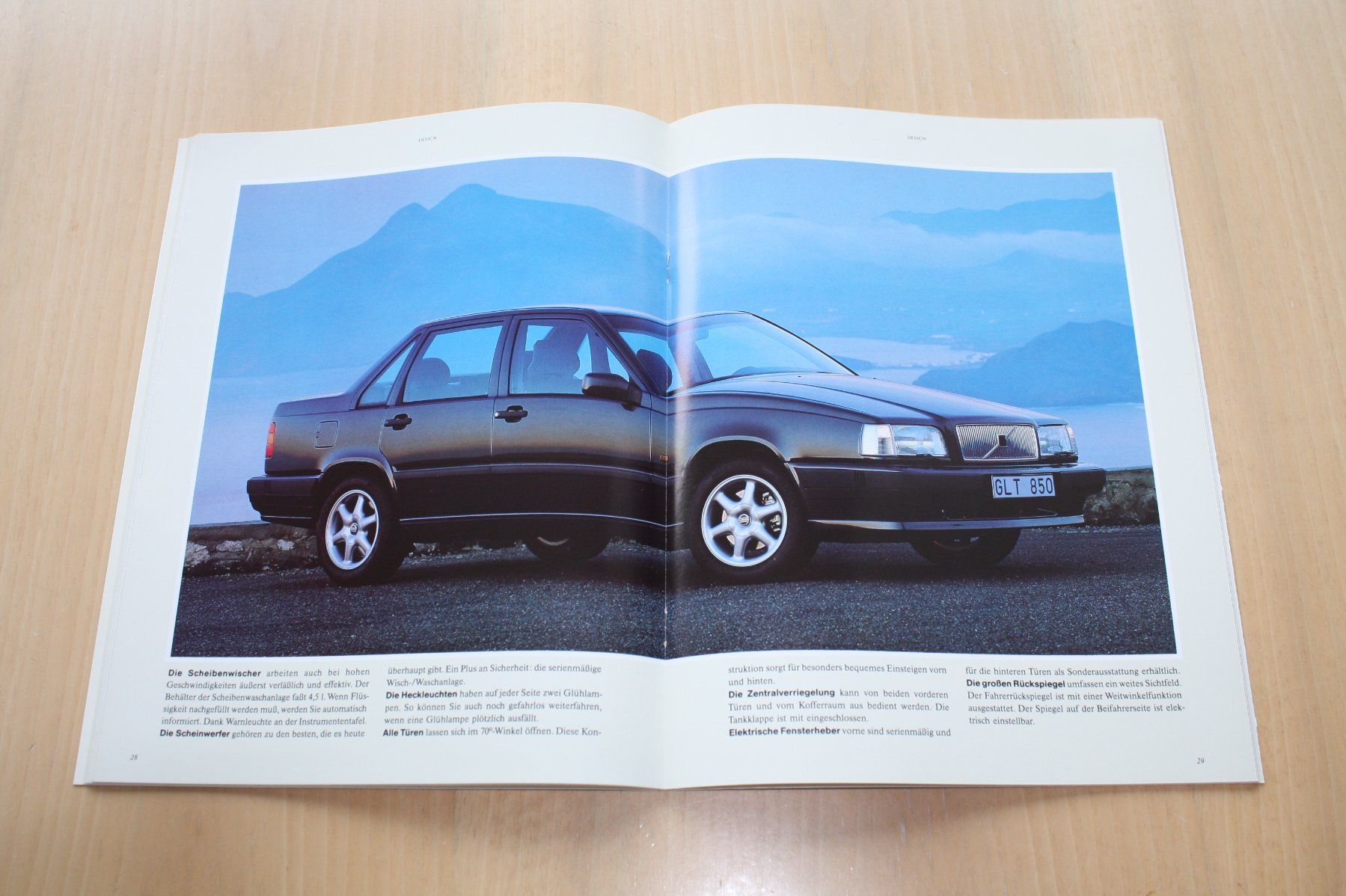 Volvo Documenti: Volvo 850 GLT Prospekt 1992 – Usato da Wikon venduto da erwin400 5