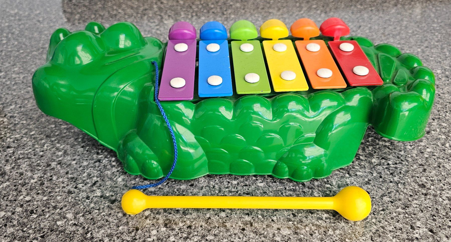 Fisher-Price Giocattoli: Fisher-Price Krokodil- Xylophon – Usato da Geuensee venduto da JeMaUrPe 1