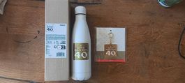 Super Mario 40th anniversary Bottle + Keychain Item