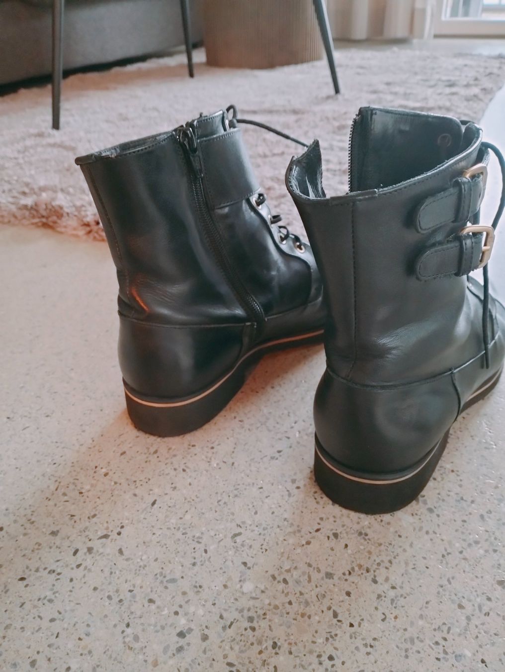 Navyboot Damenschuhe: Leder-Boots von Navyboot «Original» – Gebraucht aus Dübendorf von Be-To 4