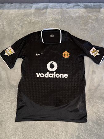 Maillot Ronaldo 7 Manchester United noir taille L
