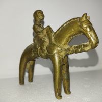 Dogon Reiter Figur, ca. 9x9 cm