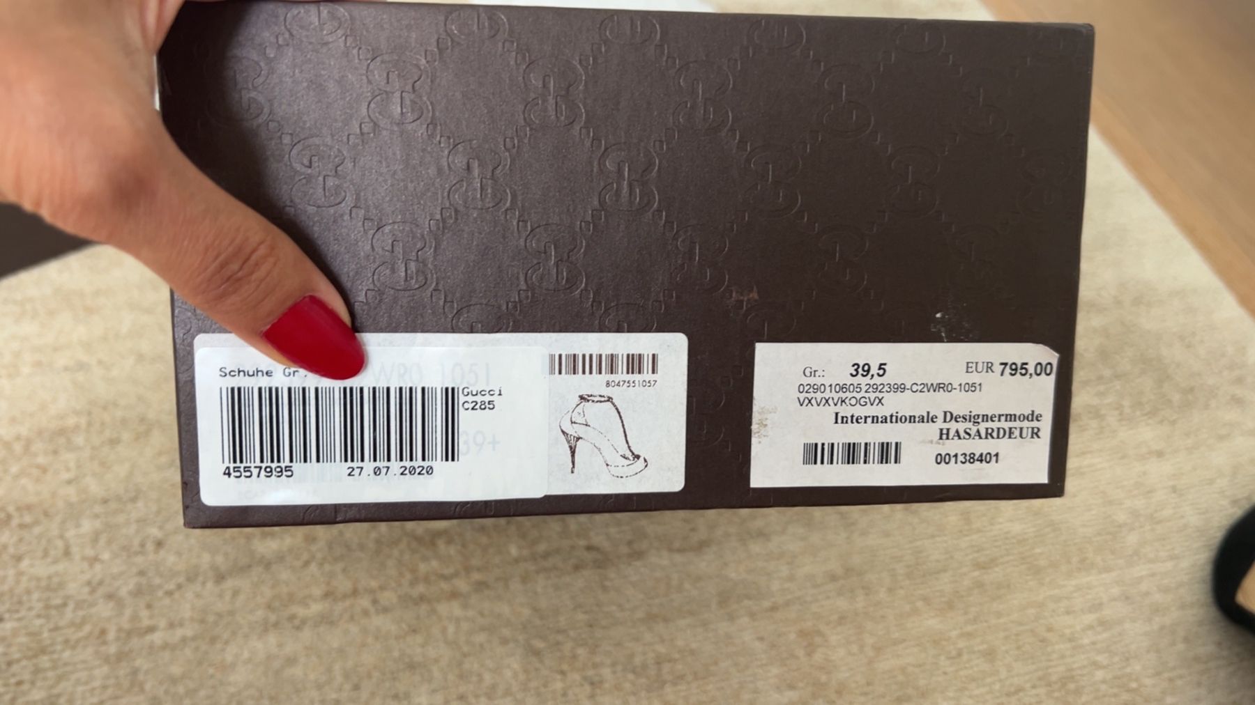 Gucci Chaussures femmes: Gucci Sandals – Neuf (Voir description) à Oetwil a.d. Limmat par r.hz 2