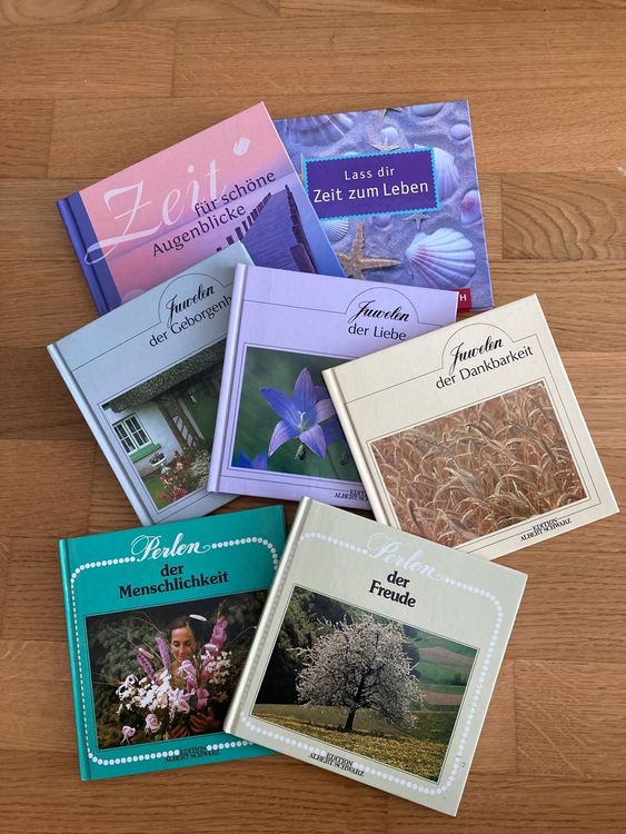 7 Büchlein mit schönen Sprüchen/Lebensweisheiten/Glückwünsch Kaufen