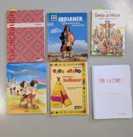 Indianer Ureinwohner Bücher, Deko, Bastelmaterial usw.