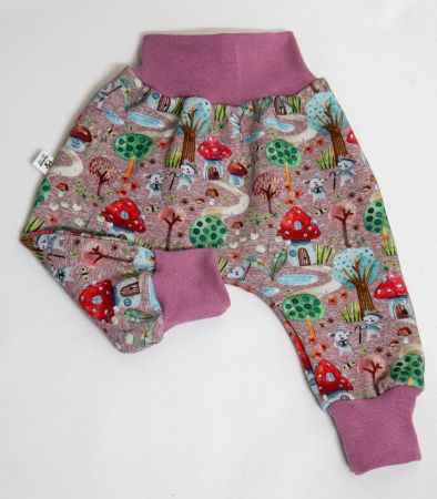 Winter Fleece Pumphose mit Mäuschen Gr.62/68 - NEU