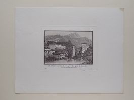 Crevola die Brücke Domodossola