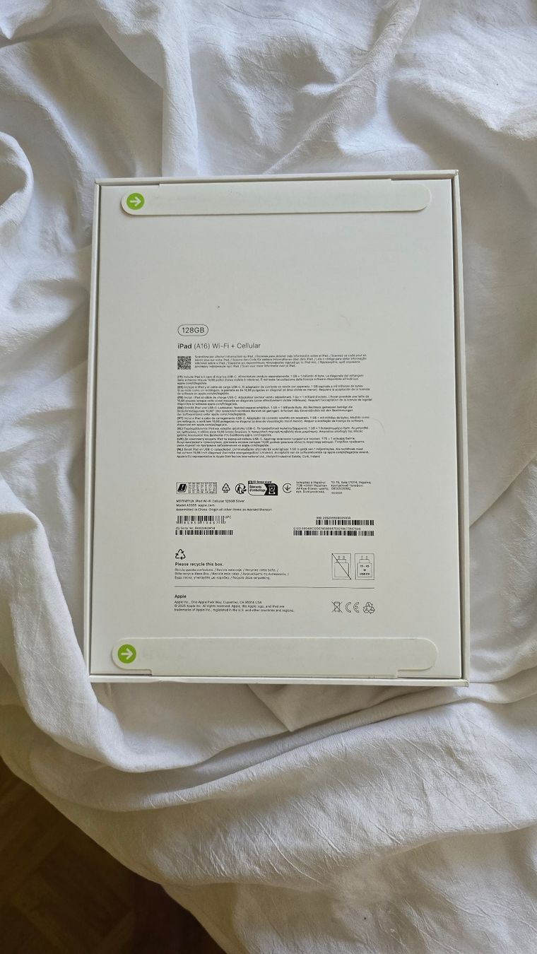 Apple Tablet PC: iPad A16 WiFi + Celular OVP – Nuovo e nell'imballaggio originale da Hägendorf venduto da canaristern 1