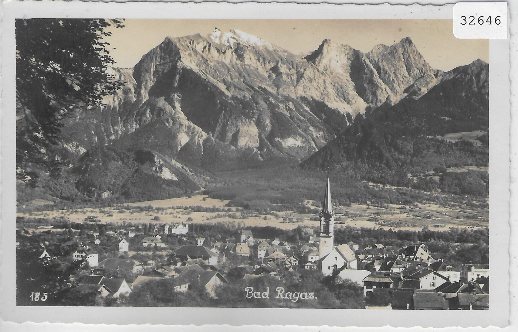 Cartes postales: Bad Ragaz - Generalansicht – D'occasion à Ettingen par Kartenplanet