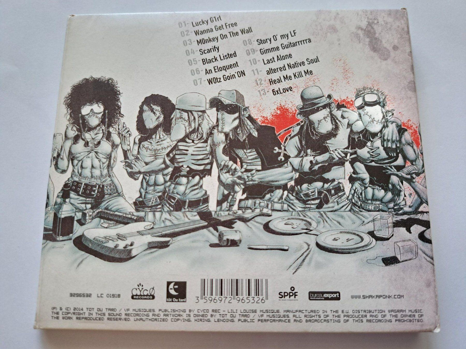 CD: CD Shaka Ponk - The White Pixel Ape  – Usato da Pully venduto da bro_n52j 1