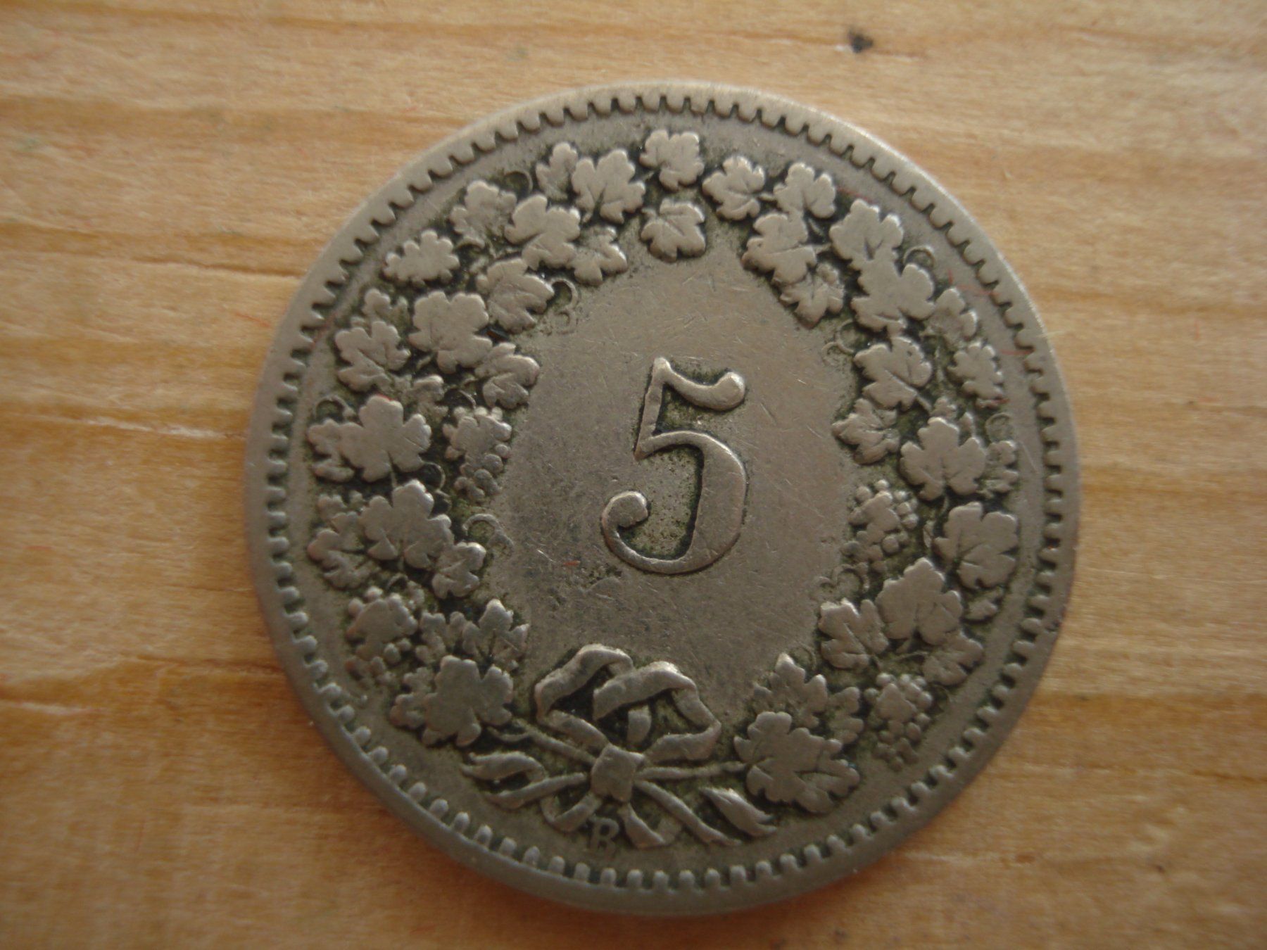 Tutti le monete: (S1) 5 Rappen 1900 – Usato da Erlach venduto da Net-Coins 1