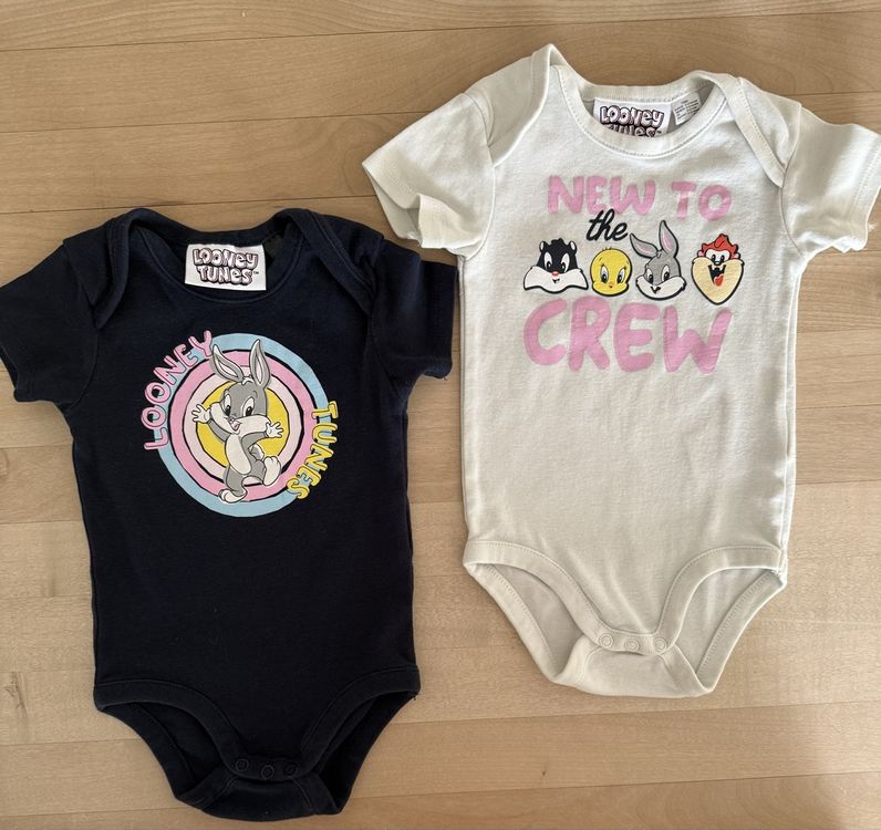 Ensembles coordonnés: Looney Tunes Kurzarm Body Set, Gr. 74/80, Top Zustand! – Neuf (Voir description) à Lyss par Sibella56