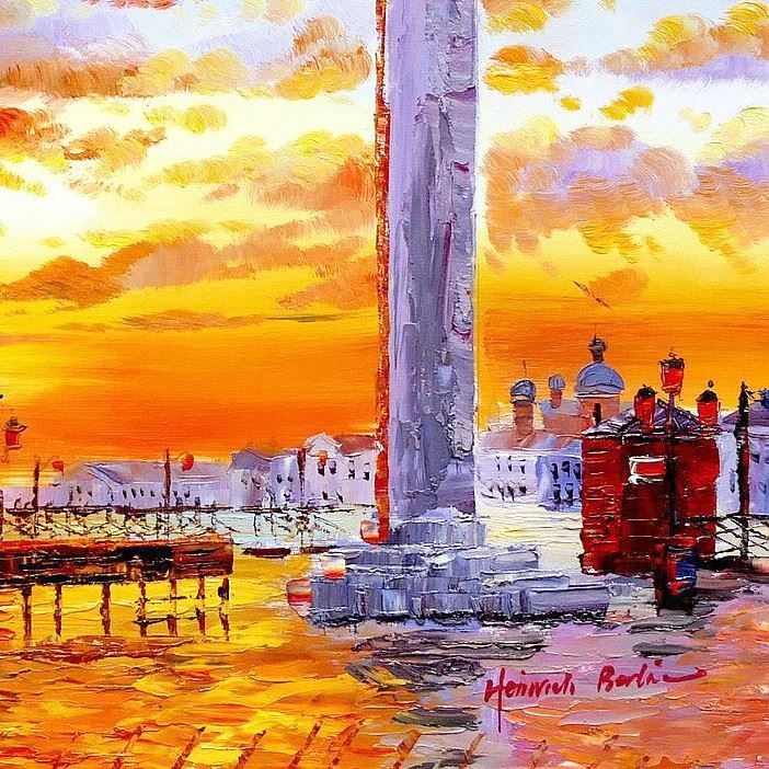 Riproduzioni & Creazioni: Modern Art - Venedig am Markusplatz – Nuovo (secondo la descrizione) da Larnaca venduto da KunstDepot24 4