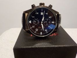 Neue Pareor Herrenuhr mit Lederarmband