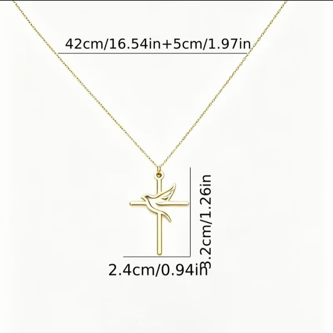 Ketten: collier argenté croix, NEUF. – Neu und originalverpackt aus Puidoux von mic_c2fh 1