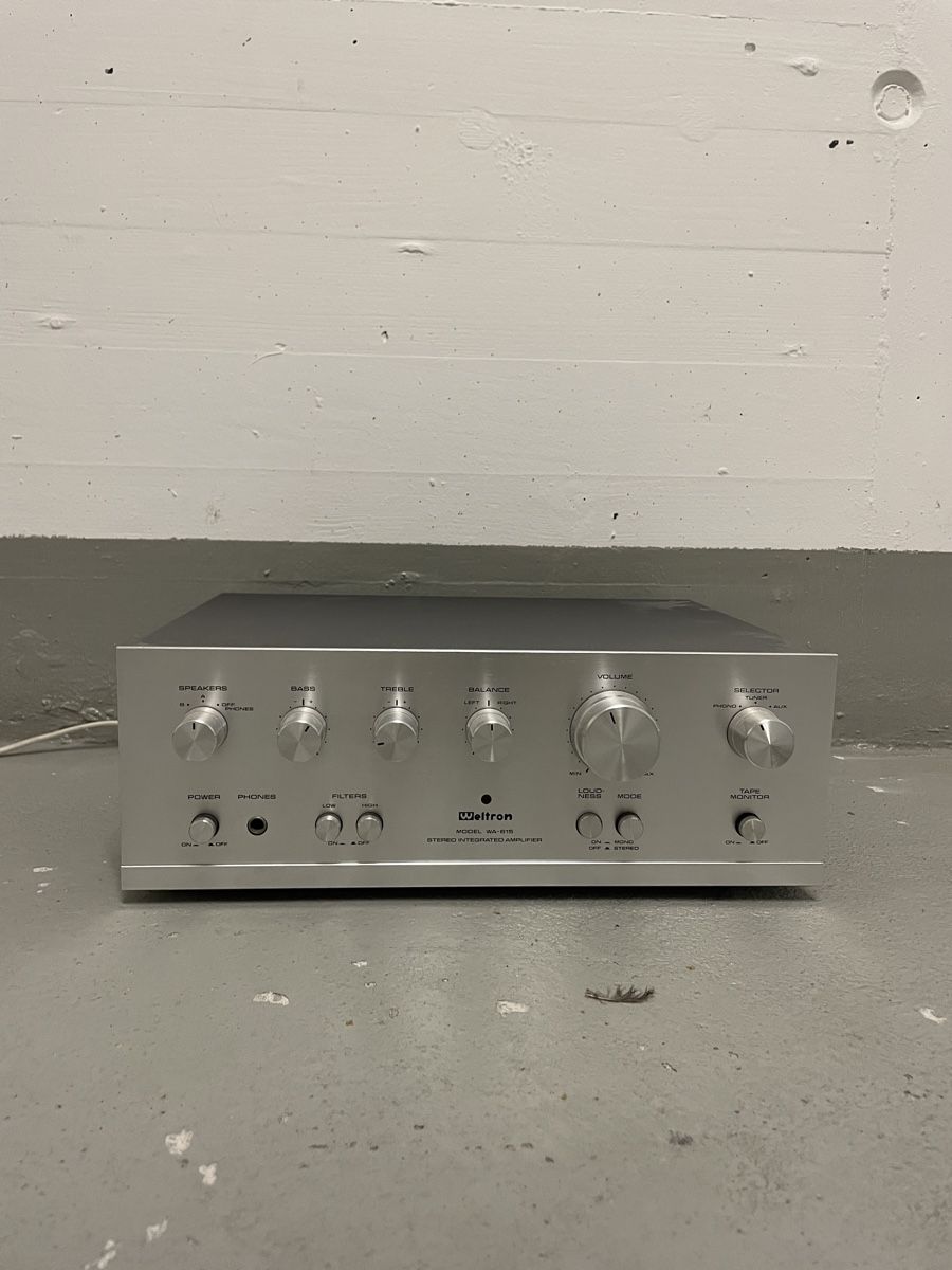 Weltron Amplificatori: Weltron WA-615 Amplifier – Usato da Zürich venduto da Bjthorsteinsen